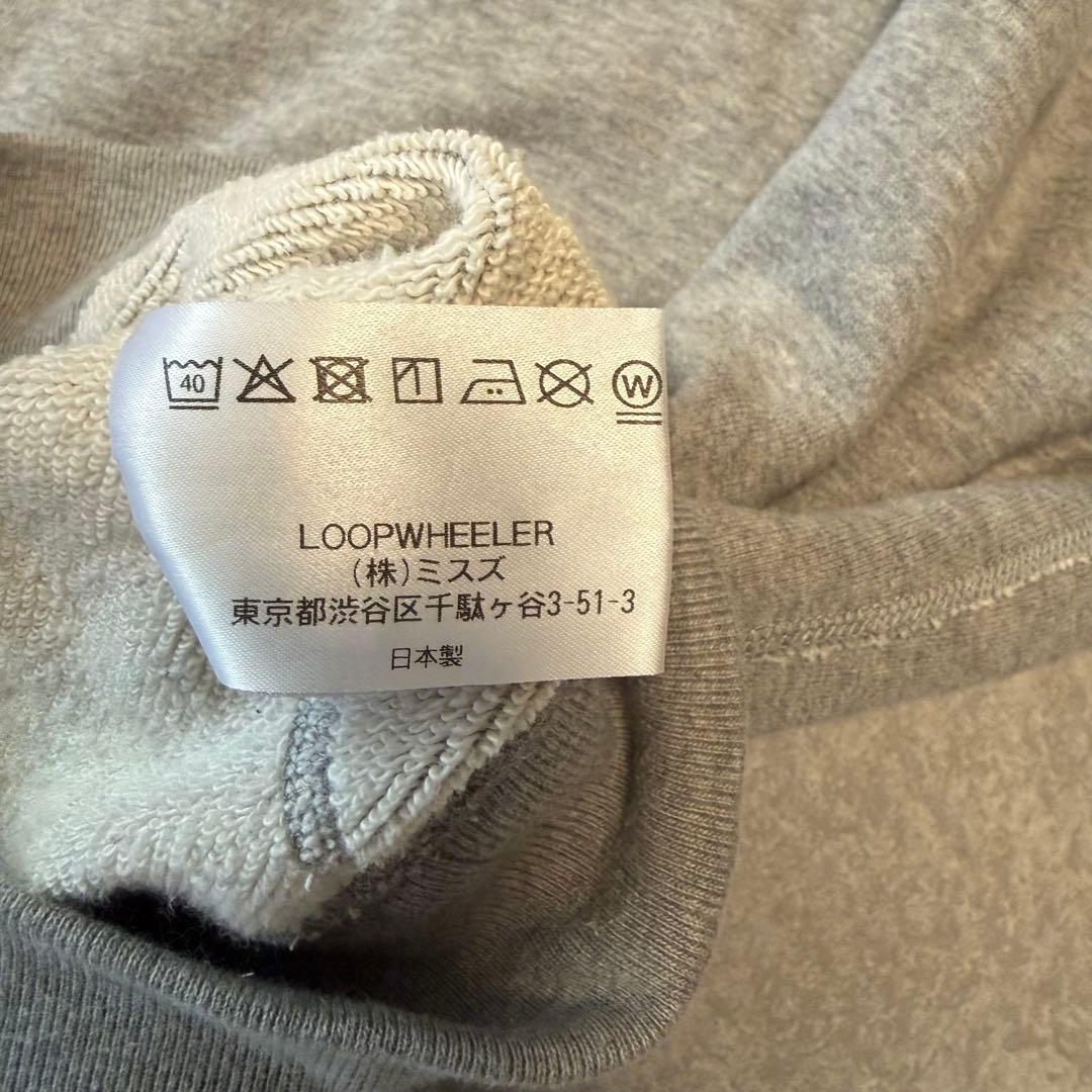 NO COFFEE ×LOOPWHEELER ちょいbigスゥェット　サイズM