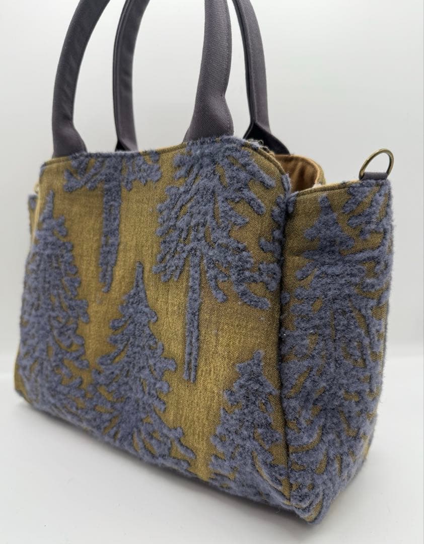 ミナペルホネン metsa ハンドメイドバッグ 1027Ⓓ