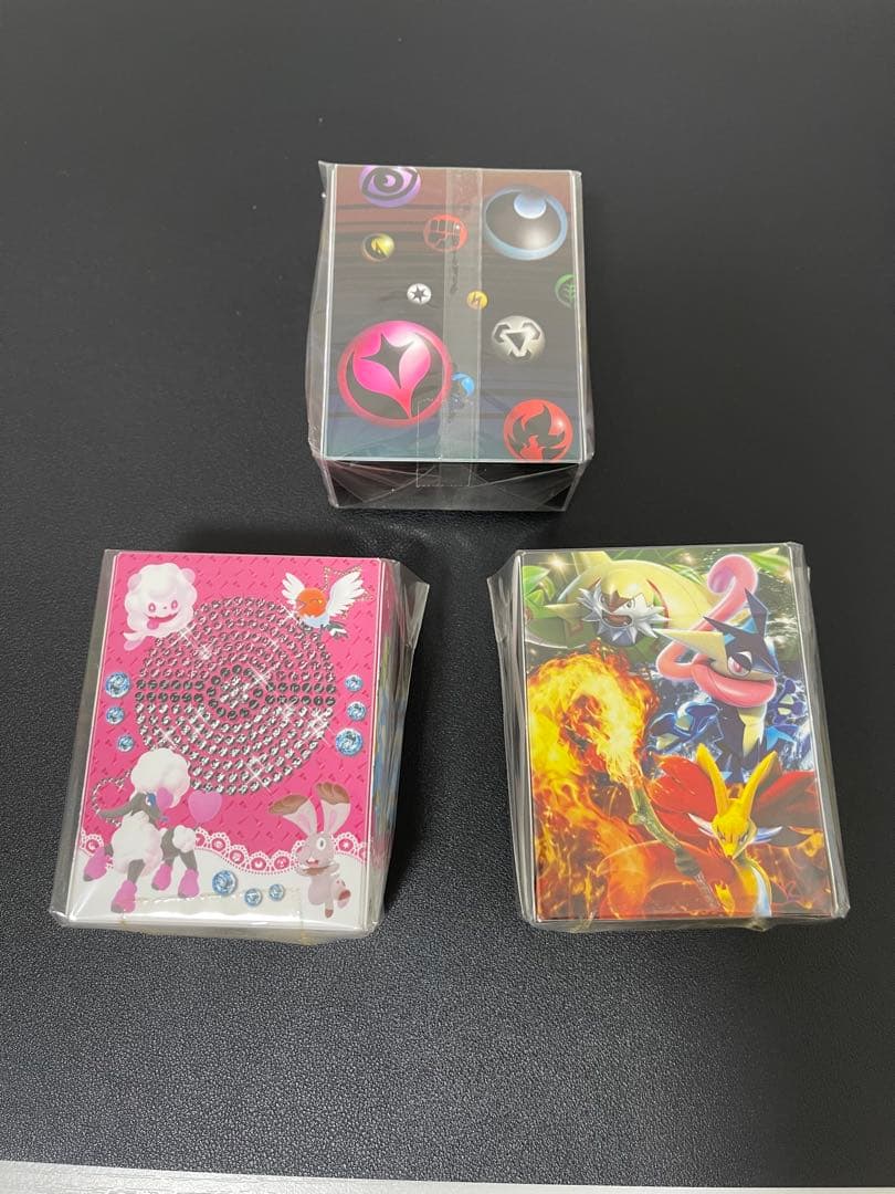 ハーフデッキケース　3点　＋カードボックスまとめ売り xy