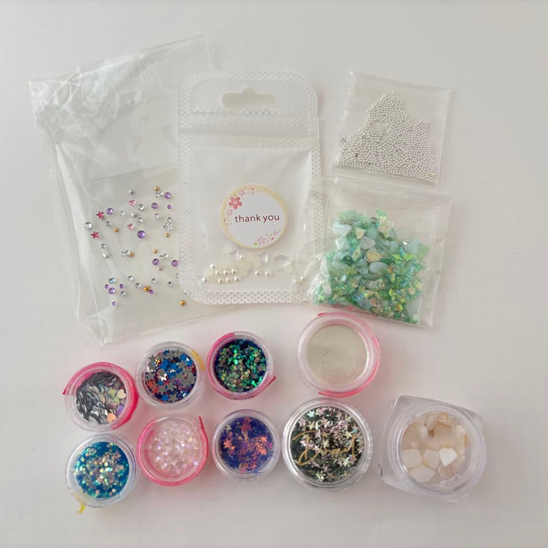 【美品】ジェルネイル用品 まとめ売り ライト付き バラ売り不可