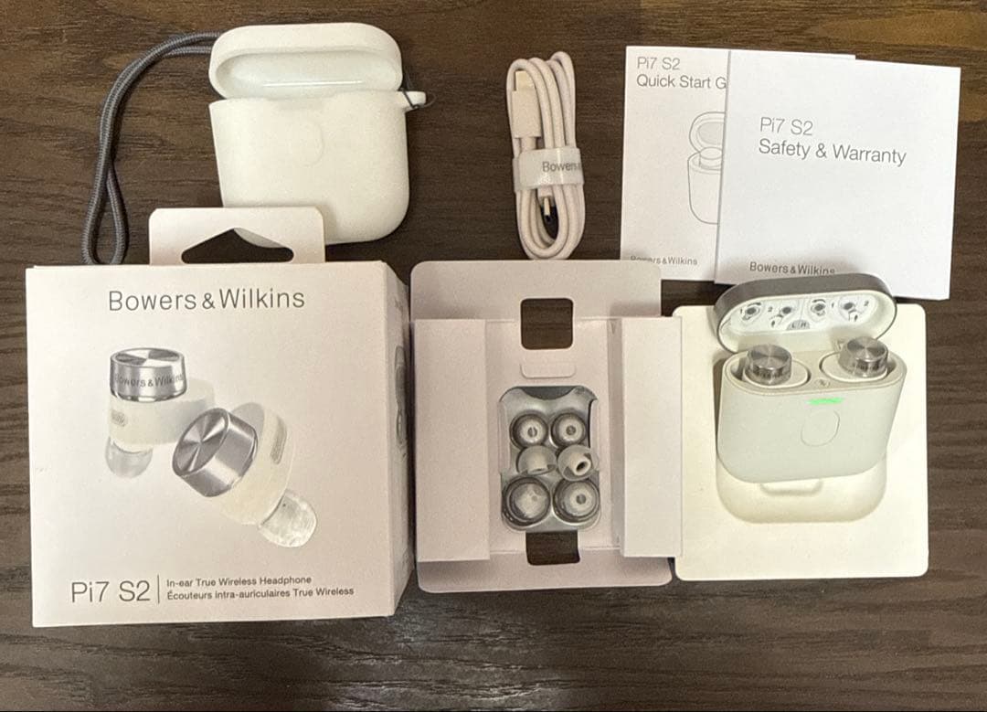 (付属品全て有り)バウワーズアンドウィルキンス　Pi7 S2 キャンバスホワイト