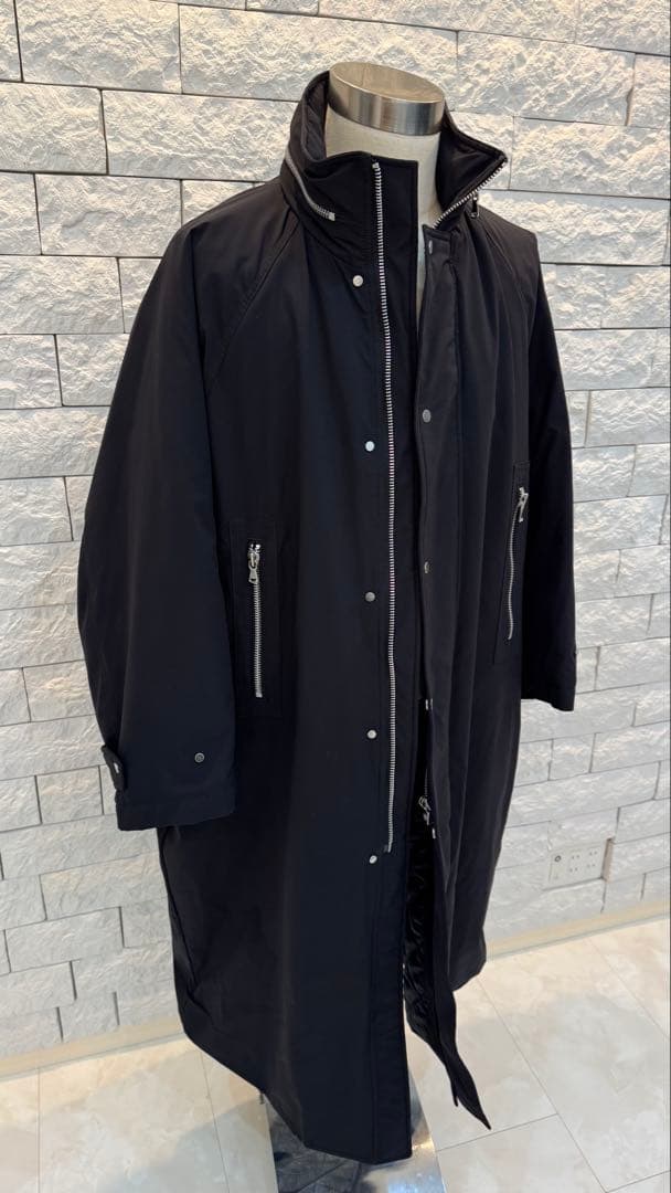 メゾンスペシャル　ソフトシェルプライムオーバーモンスターパッファーパーカー