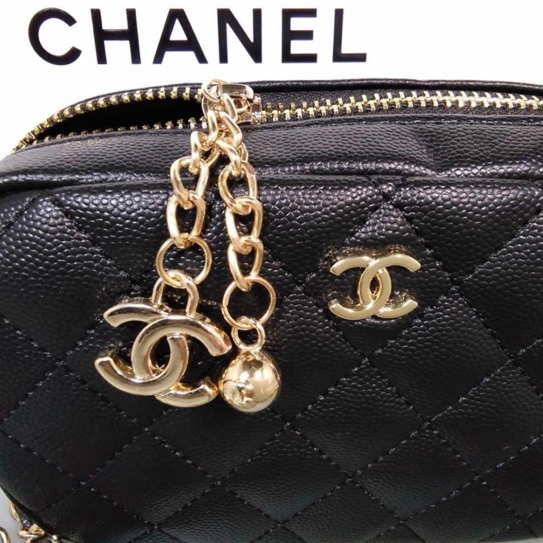 【新品】CHANEL(シャネル)ノベルティ ココチャーム付 ミニショルダーバッグ