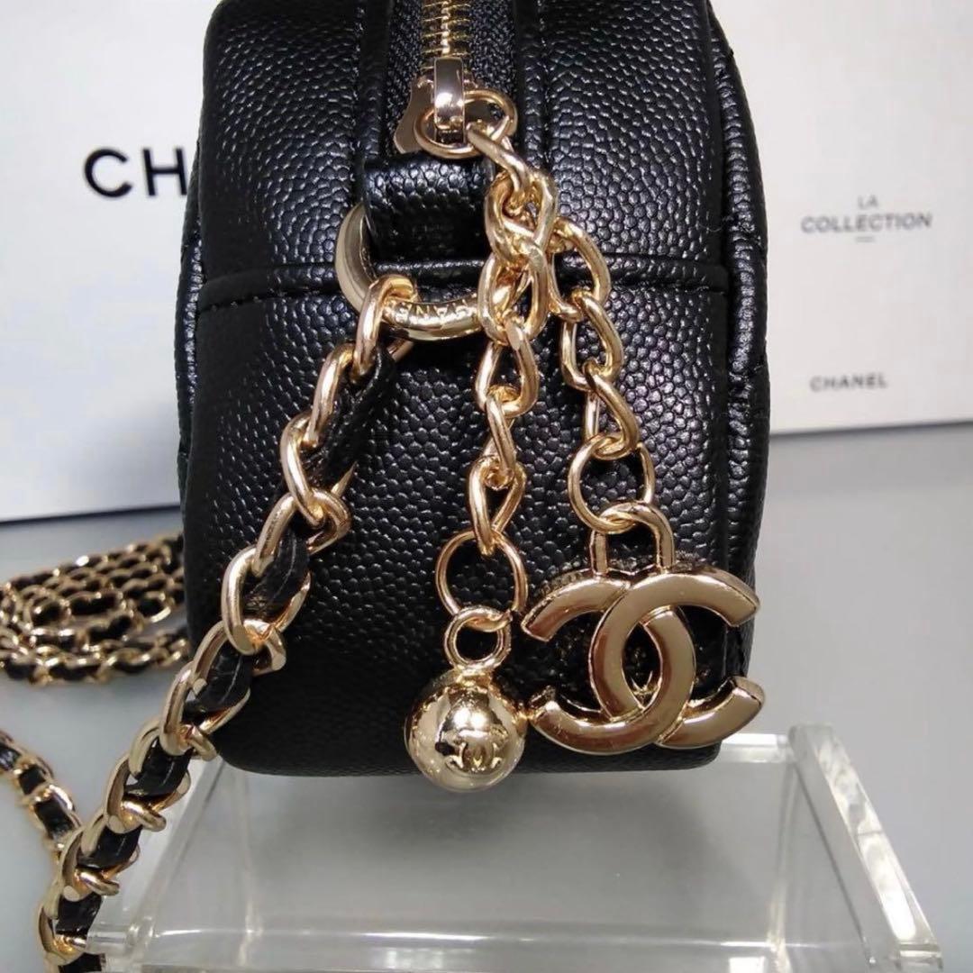 【新品】CHANEL(シャネル)ノベルティ ココチャーム付 ミニショルダーバッグ