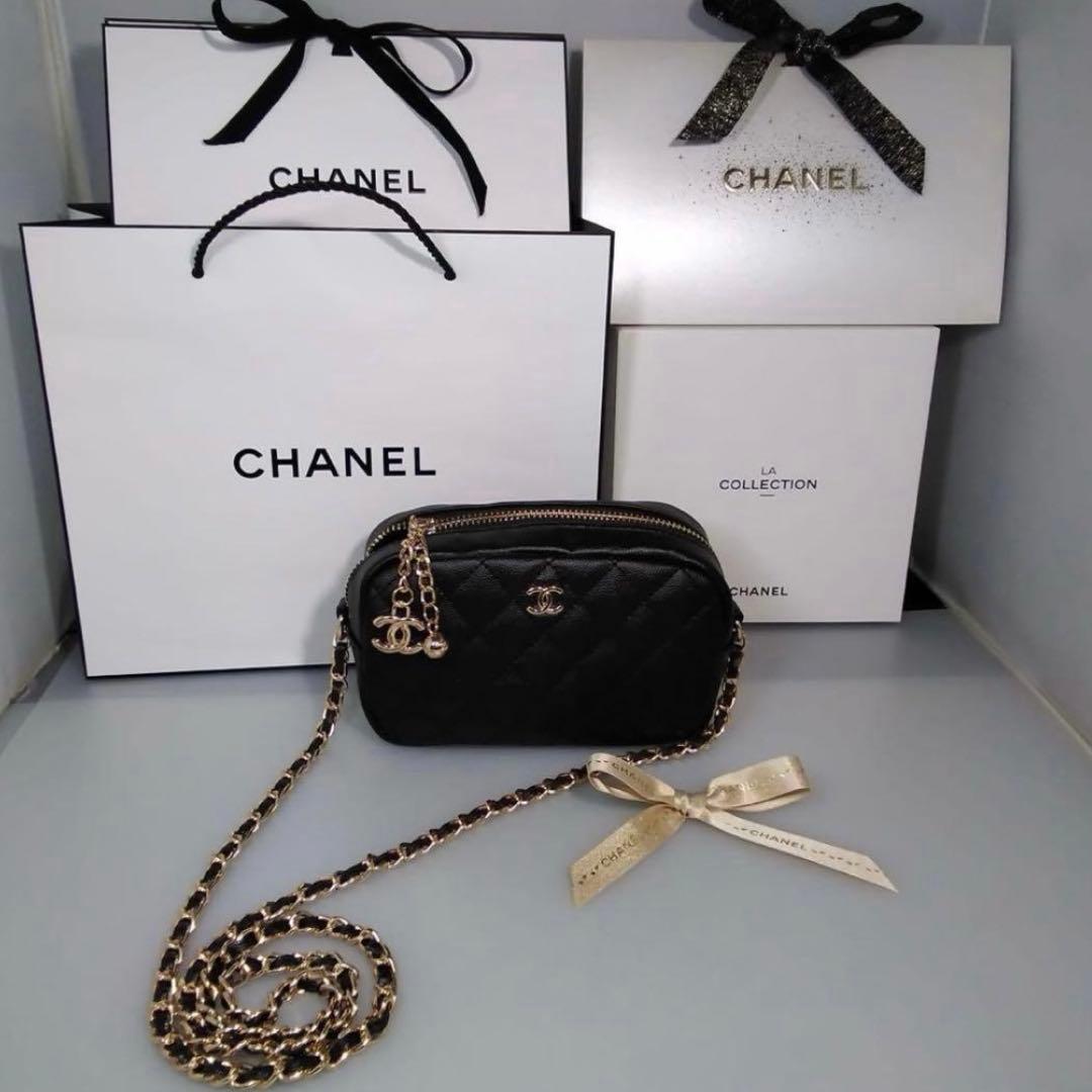 【新品】CHANEL(シャネル)ノベルティ ココチャーム付 ミニショルダーバッグ