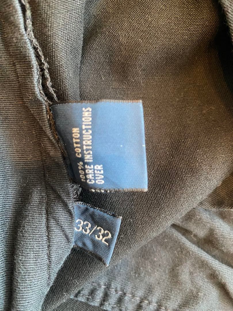 90s　ポロチノ　ブラック　ノータック　プロスペクト　W33　ラルフローレン