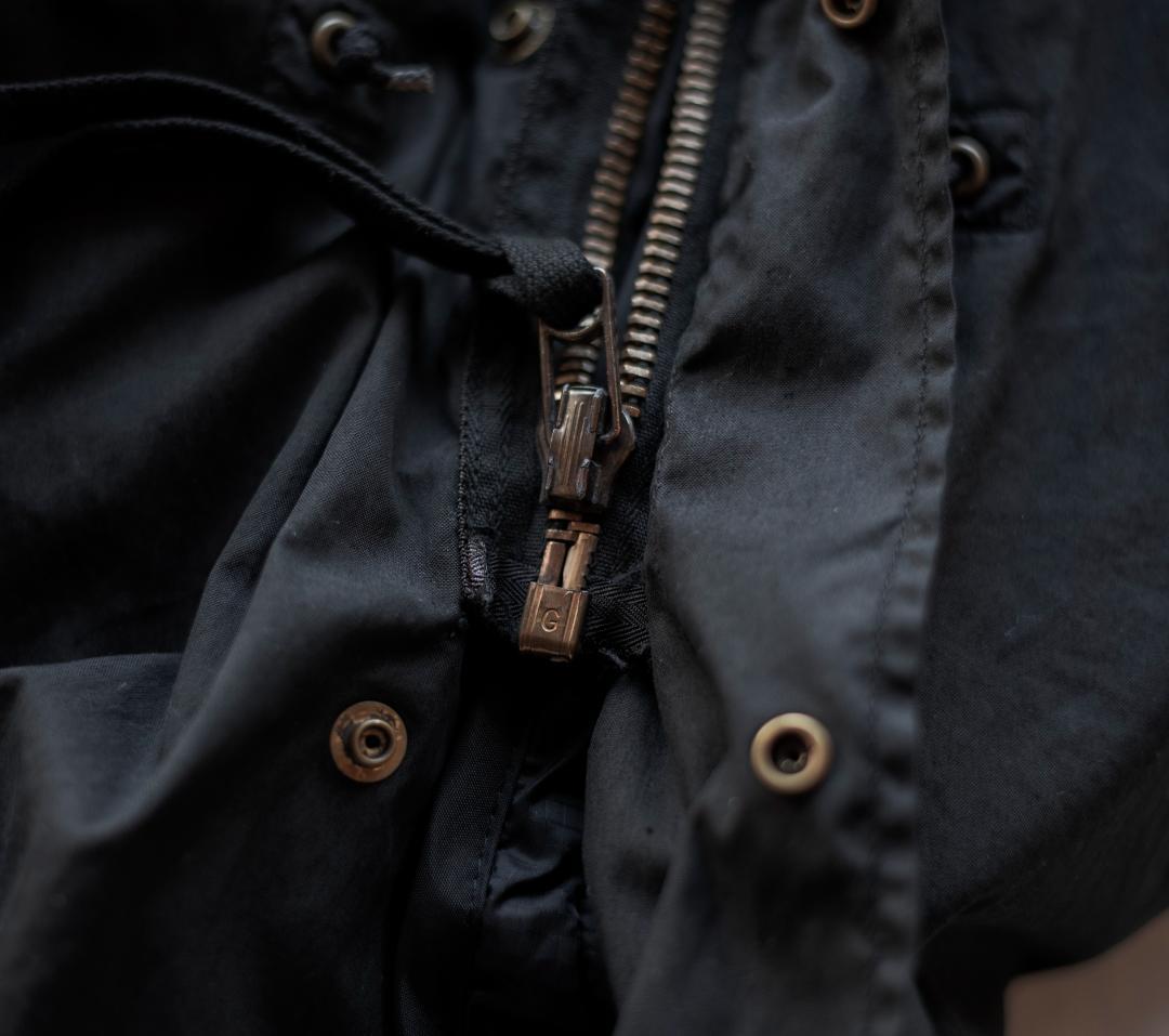 M-65 フィッシュテール 実物 deep black 染め S