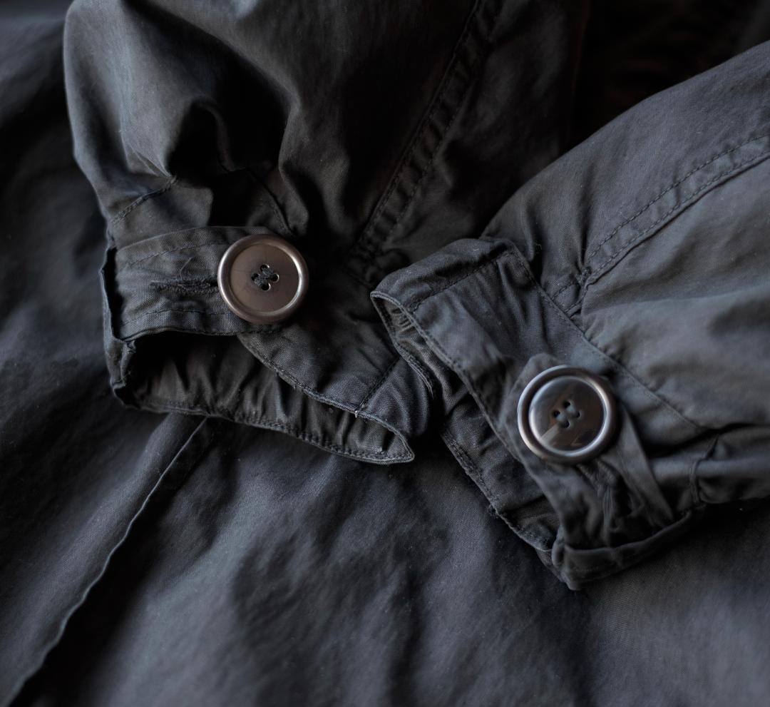 M-65 フィッシュテール 実物 deep black 染め S