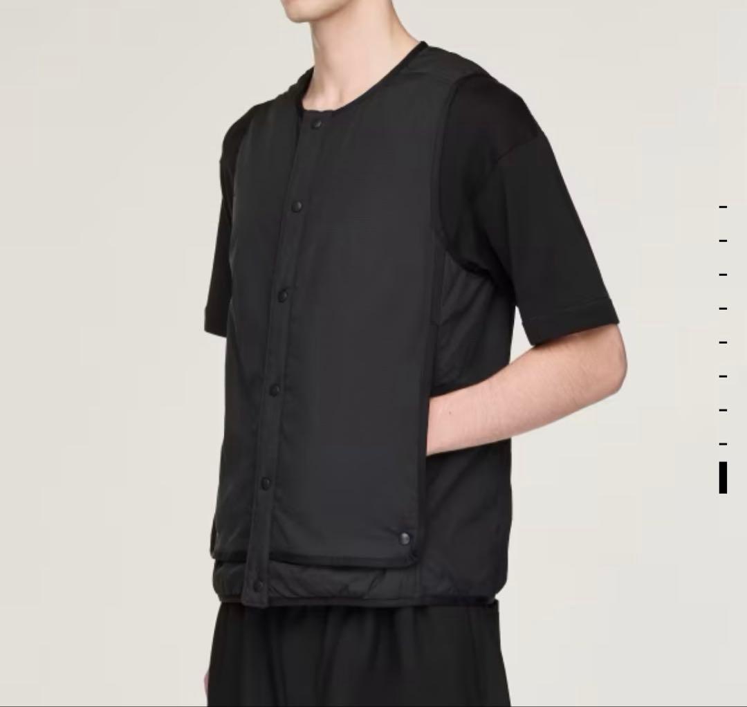 Y-3 LINER VEST メンズ ブラック　インナーダウン