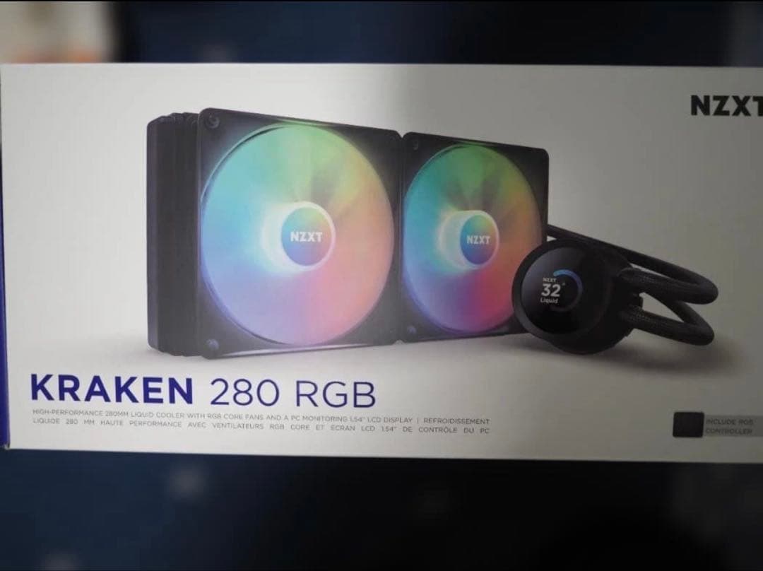 NZXT Kraken 280 RGB 液冷クーラー
