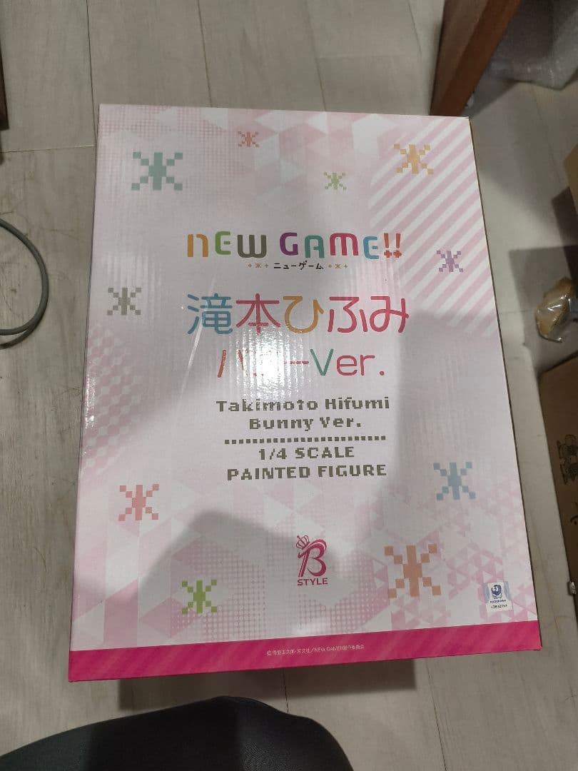NEW GAME！！ 滝本ひふみ バニーVer. (箱はあります)