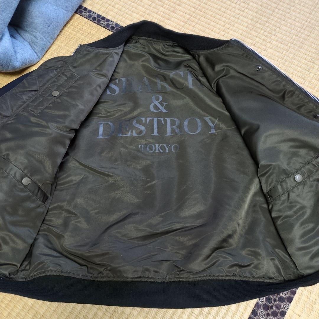 ラフアンドラゲット　リバーシブルMA-1 M〜Lサイズ美品です。