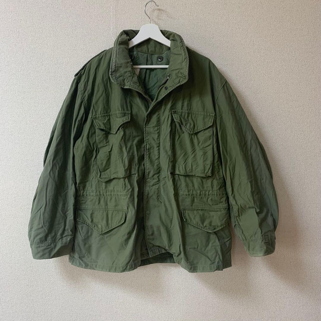 t*y様 【実物】アメリカ軍　ミリタリジャケット　M65 ブラスジッパー　カーキ