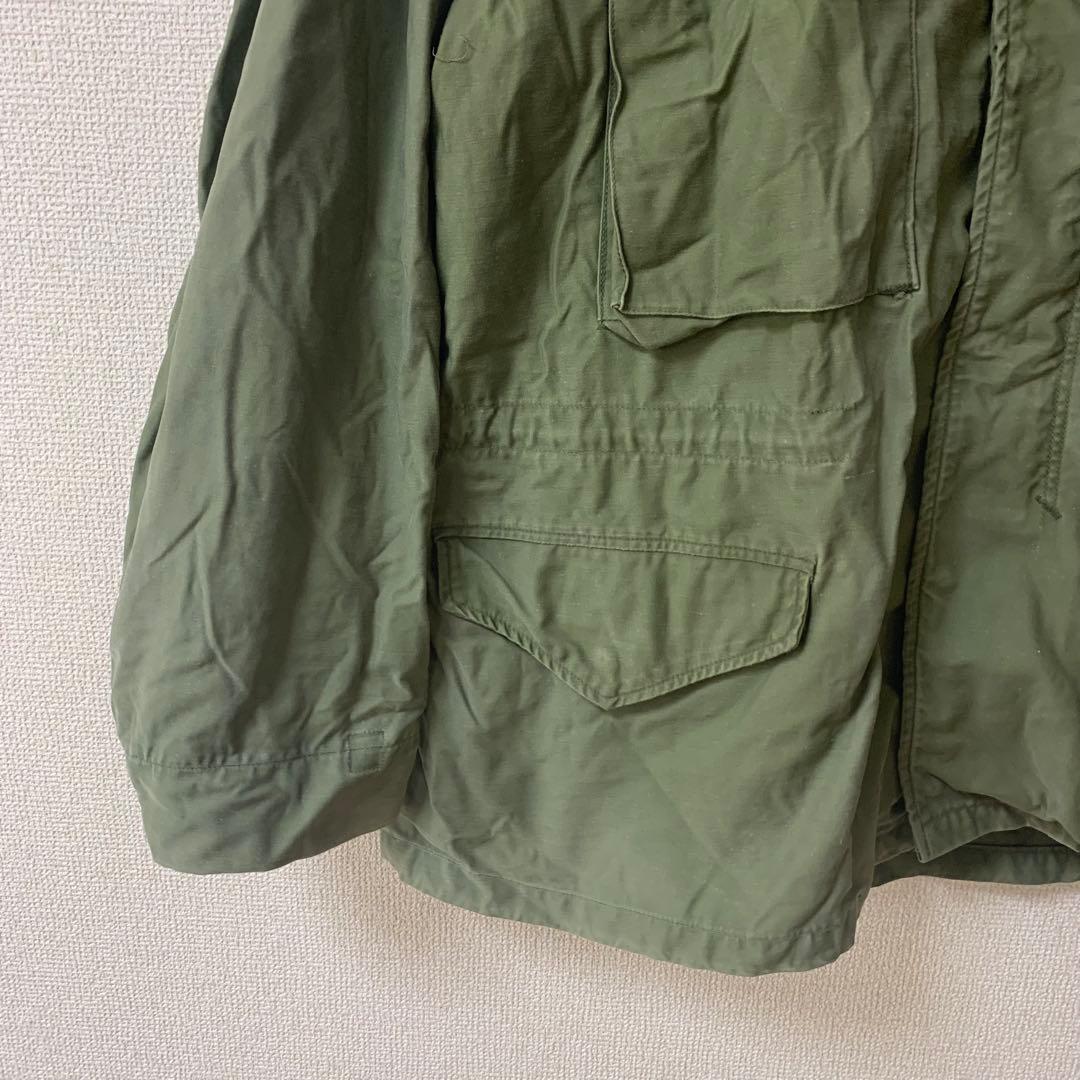 t*y様 【実物】アメリカ軍　ミリタリジャケット　M65 ブラスジッパー　カーキ