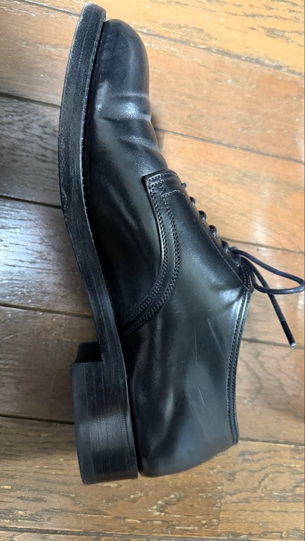 moto 墨染コードバン プレーントウ