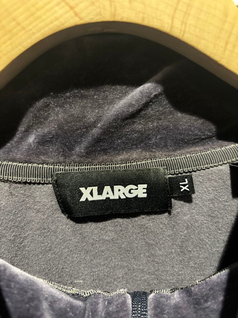 X-LARGE ジャパニーズマゲニーズ ベロア　上下セットアップ