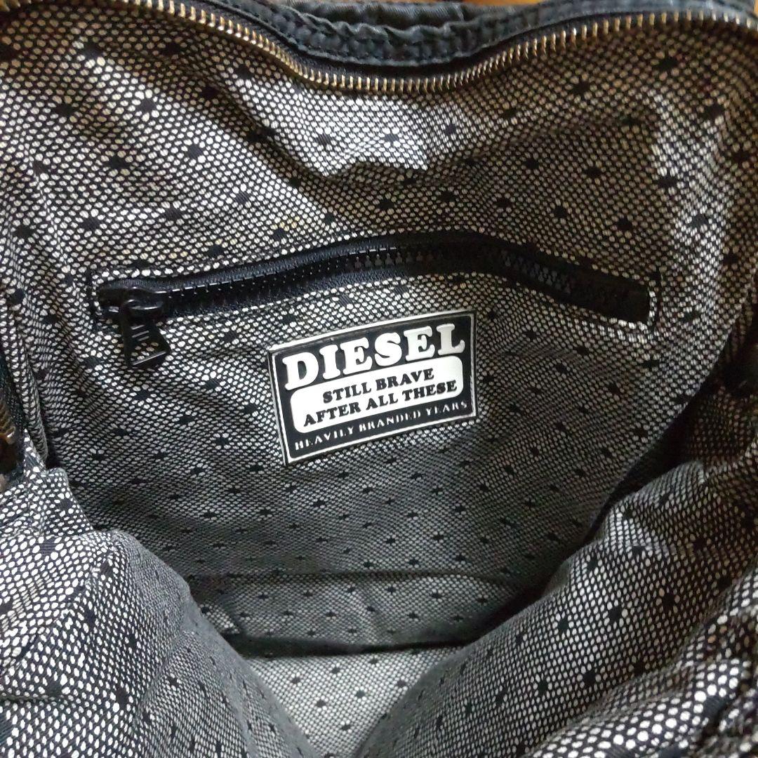 ディーゼルDIESELバッグ　Y2Kメタルロゴ