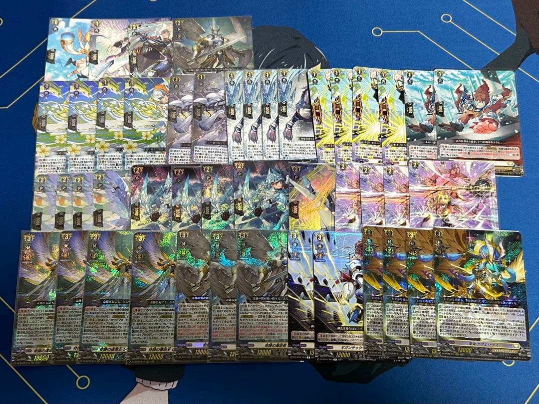 ヴァンガード　奇跡の運命王 レザエル デッキ パーツ