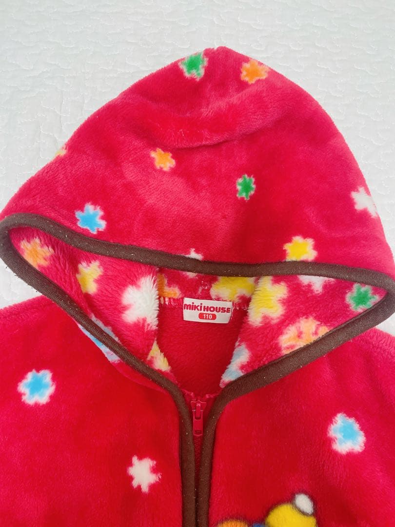 レトロ　希少　ミキハウス毛布アウター　110