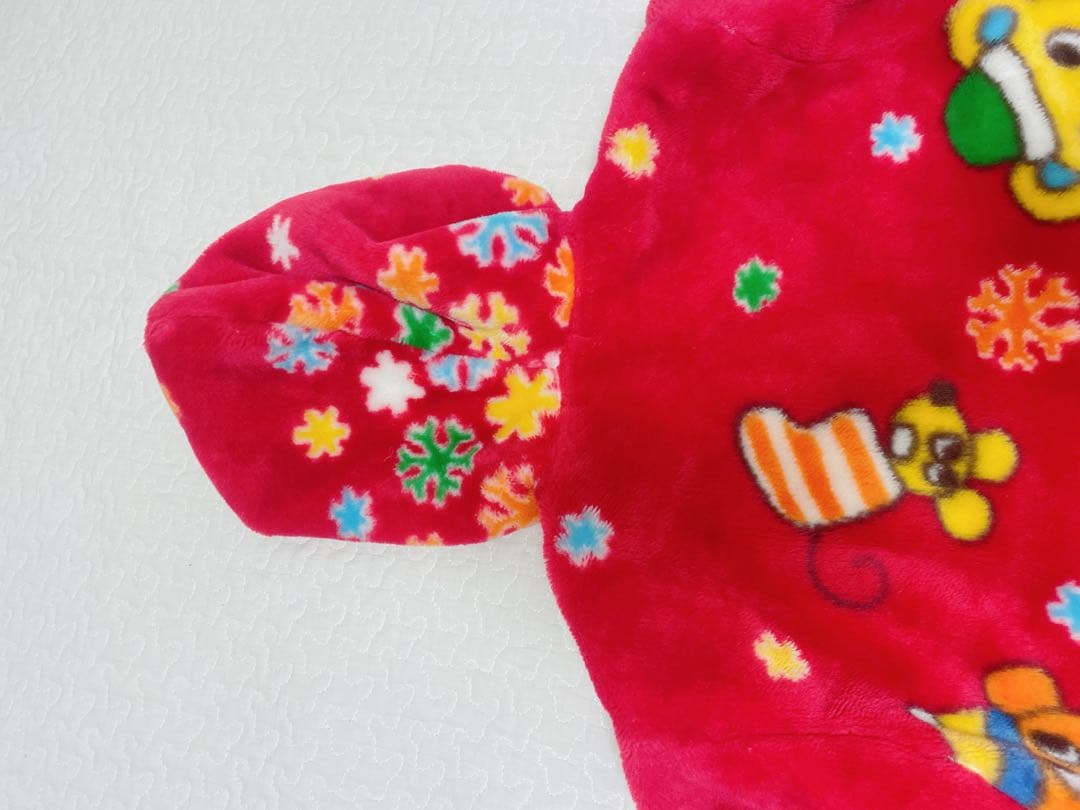 レトロ　希少　ミキハウス毛布アウター　110