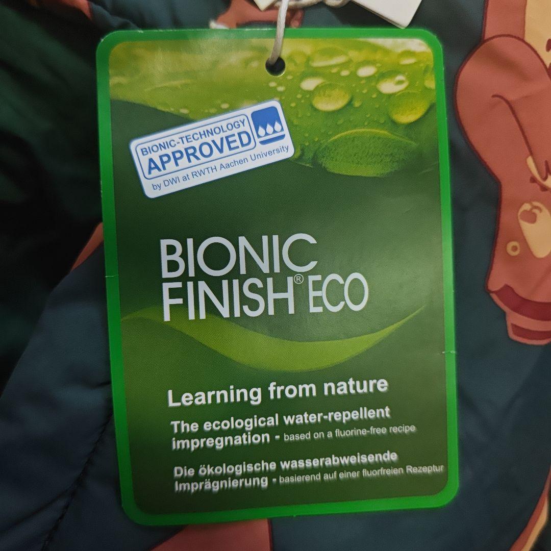 ​【新品】TINYCOTTONS 撥水 くま ジャンプスーツ 12M