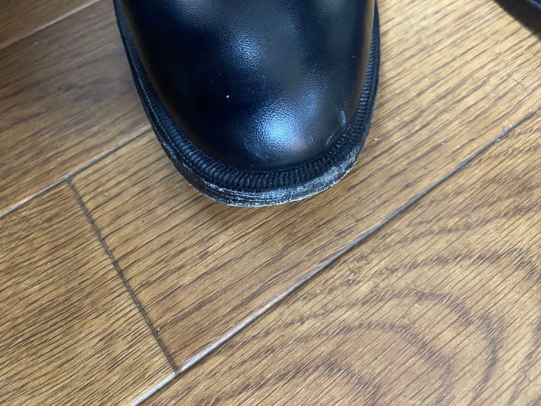 SHETLAND FOX ブラック ドレスシューズ