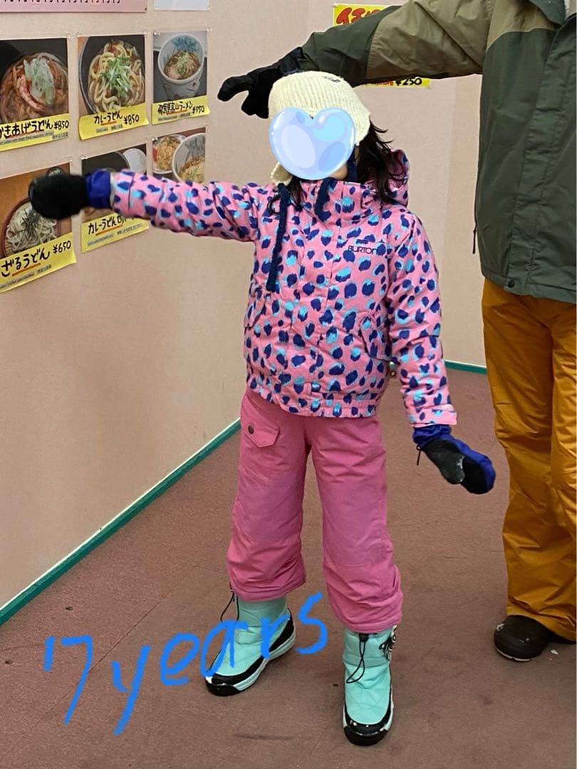 BURTON/子ども用スキーウェア/100cmピンク