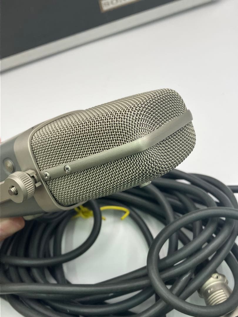 SONY C-38B ケース付属　漫才マイク　コンデンサーマイク　Y-①