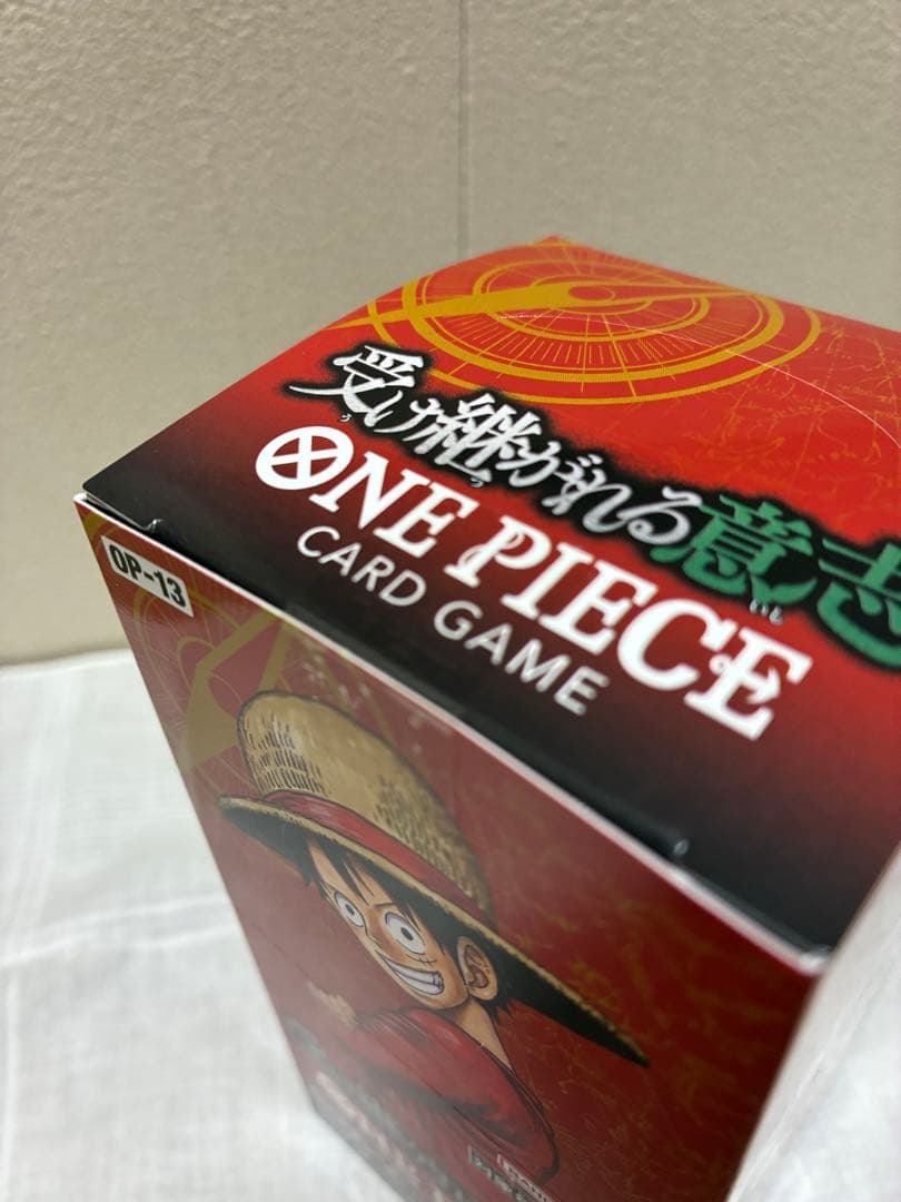 【新品未開封】ワンピースカードゲーム 受け継がれる意志 1BOX