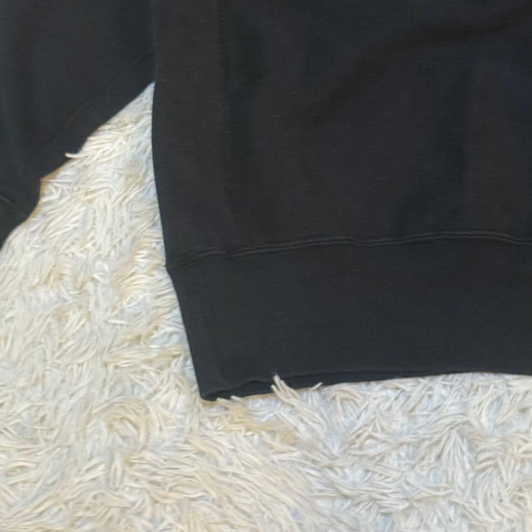 Champion NBA刺繍スウェット L 黒 USA製 希少