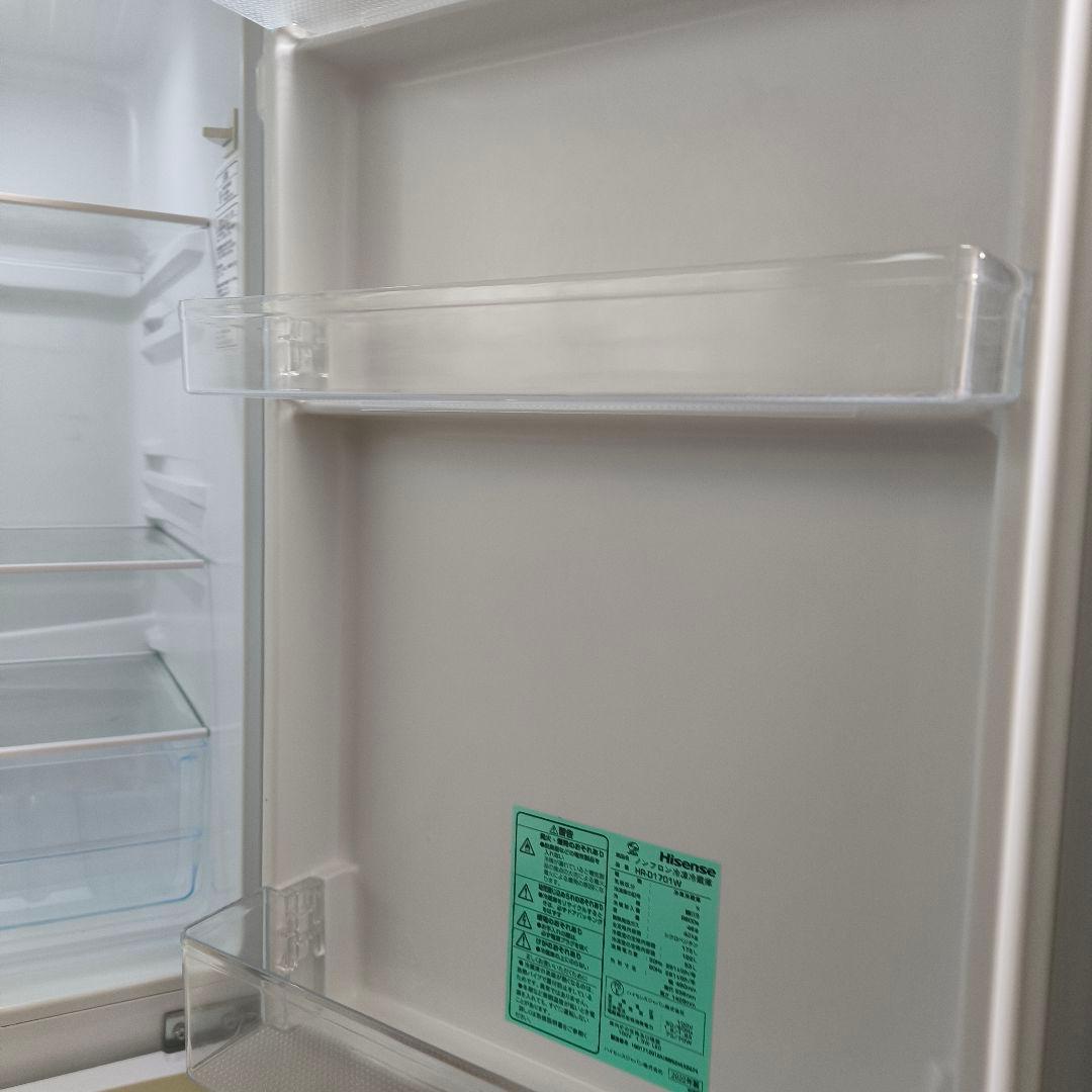 Hisense 冷蔵庫 　冷凍庫　ハイセンス　ホワイト　2022年製　175L