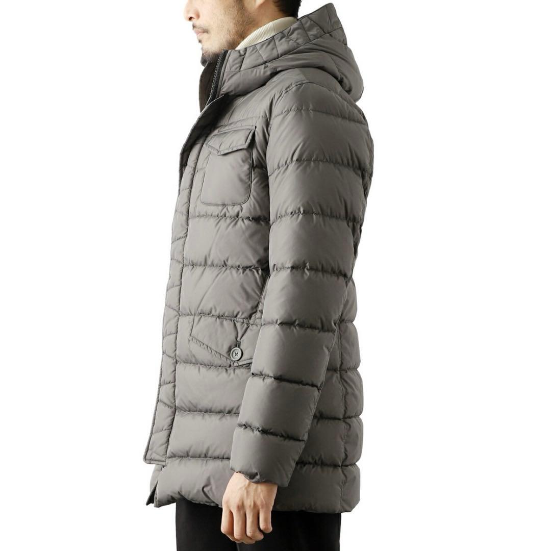 新品タグ付/XXXL HERNO ヘルノ ダウン　ネイビー 54 メンズ
