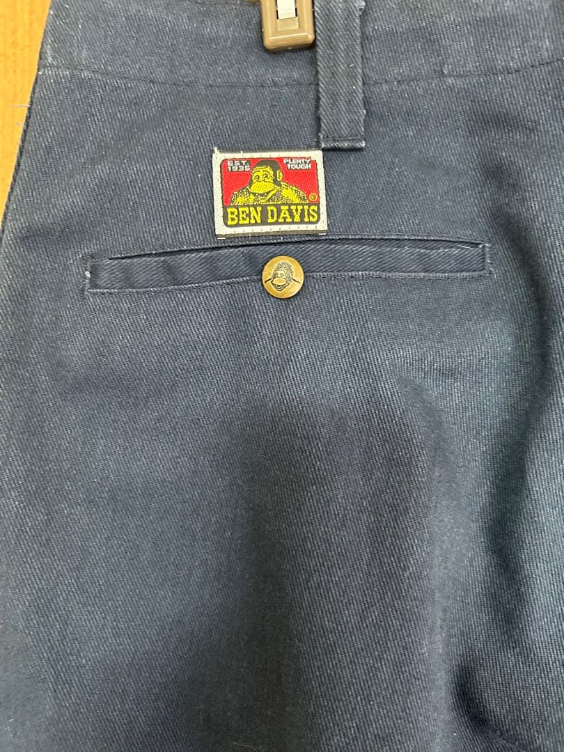 90s BEN DAVIS フリスコパンツ ネイビー ドミニカ製