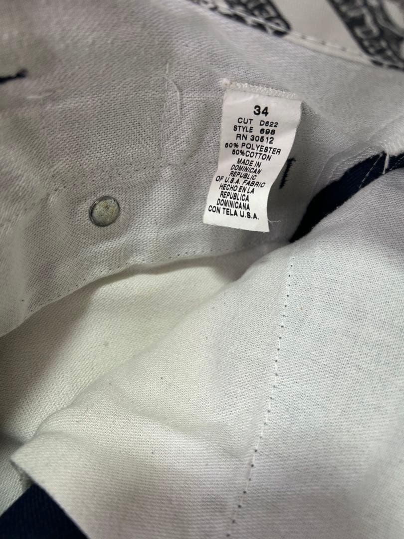 90s BEN DAVIS フリスコパンツ ネイビー ドミニカ製