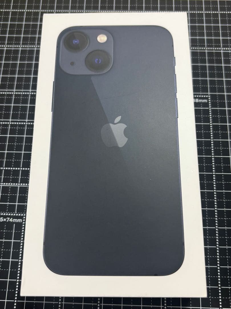 iPhone 13 mini 128GB ミッドナイト 美品 バッテリー76％
