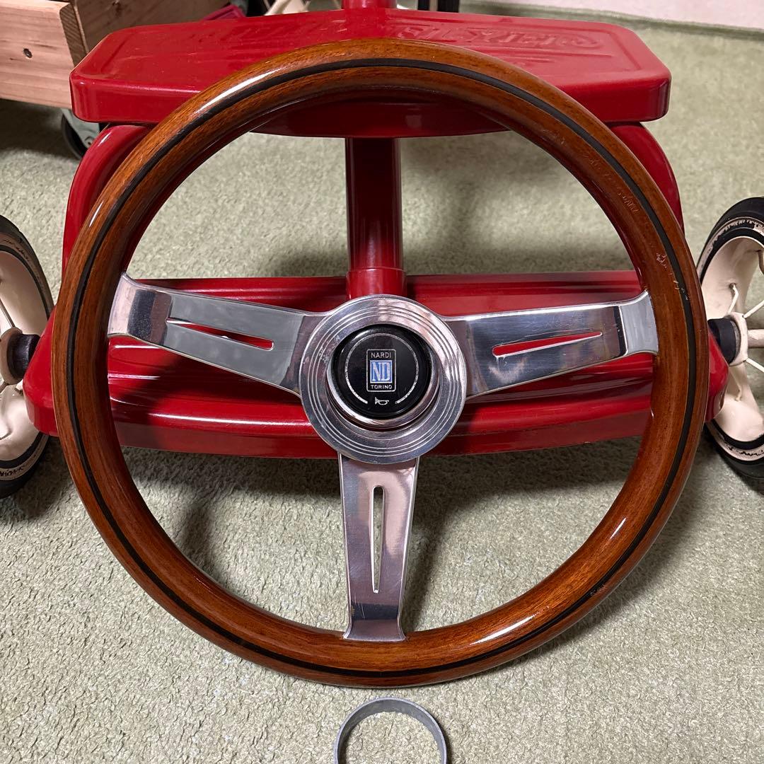 Nardi ステアリングホイール E. Nardiサイン入り33パイ