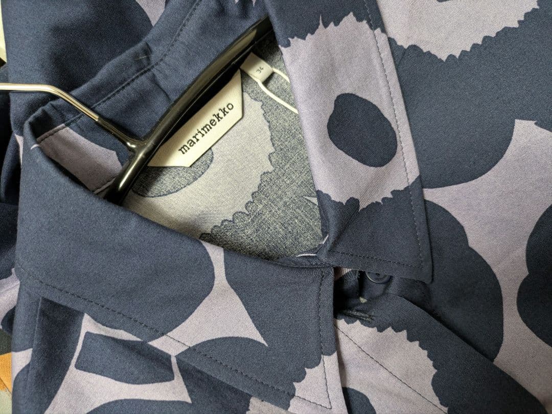 新品タグ付 日本未発売 マリメッコ ウニッコ シャツ ストックマン限定 34