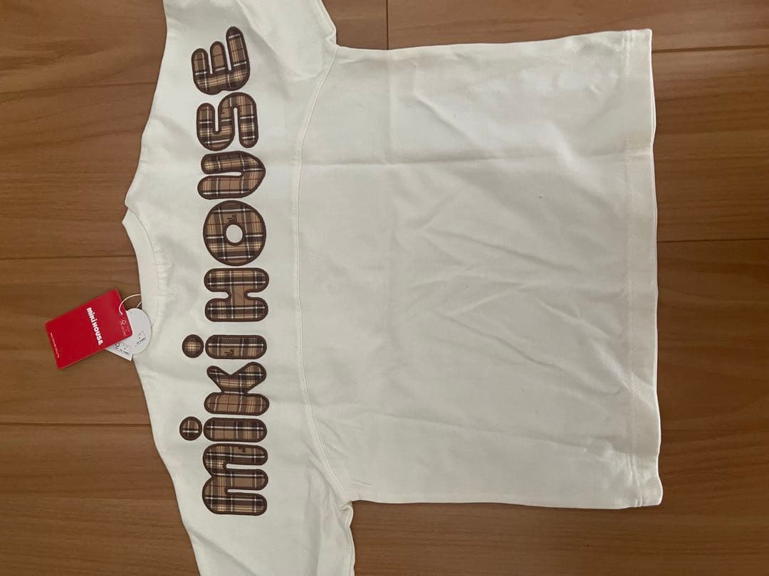 miki HOUSE Tシャツ サイズ120 ホワイト
