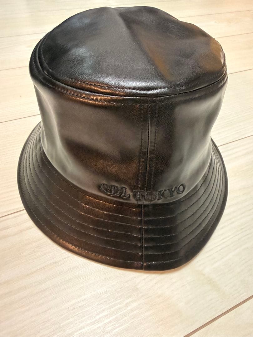 CDL TOKYO レザー バケットハット S/M 試着のみ 登坂 着用