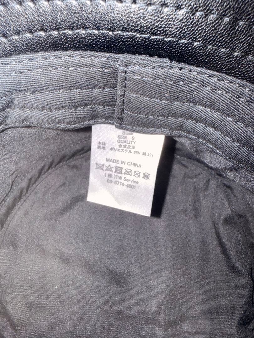 CDL TOKYO レザー バケットハット S/M 試着のみ 登坂 着用