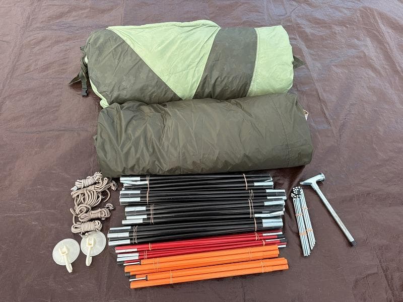 ロゴス neos PANELスクリーンドゥーブル XL-BJ マット シート付き