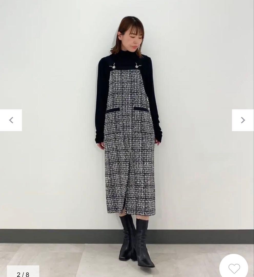 完売！グレースミディツイードジャンパースカート　ダイアグラム　グレースクラス