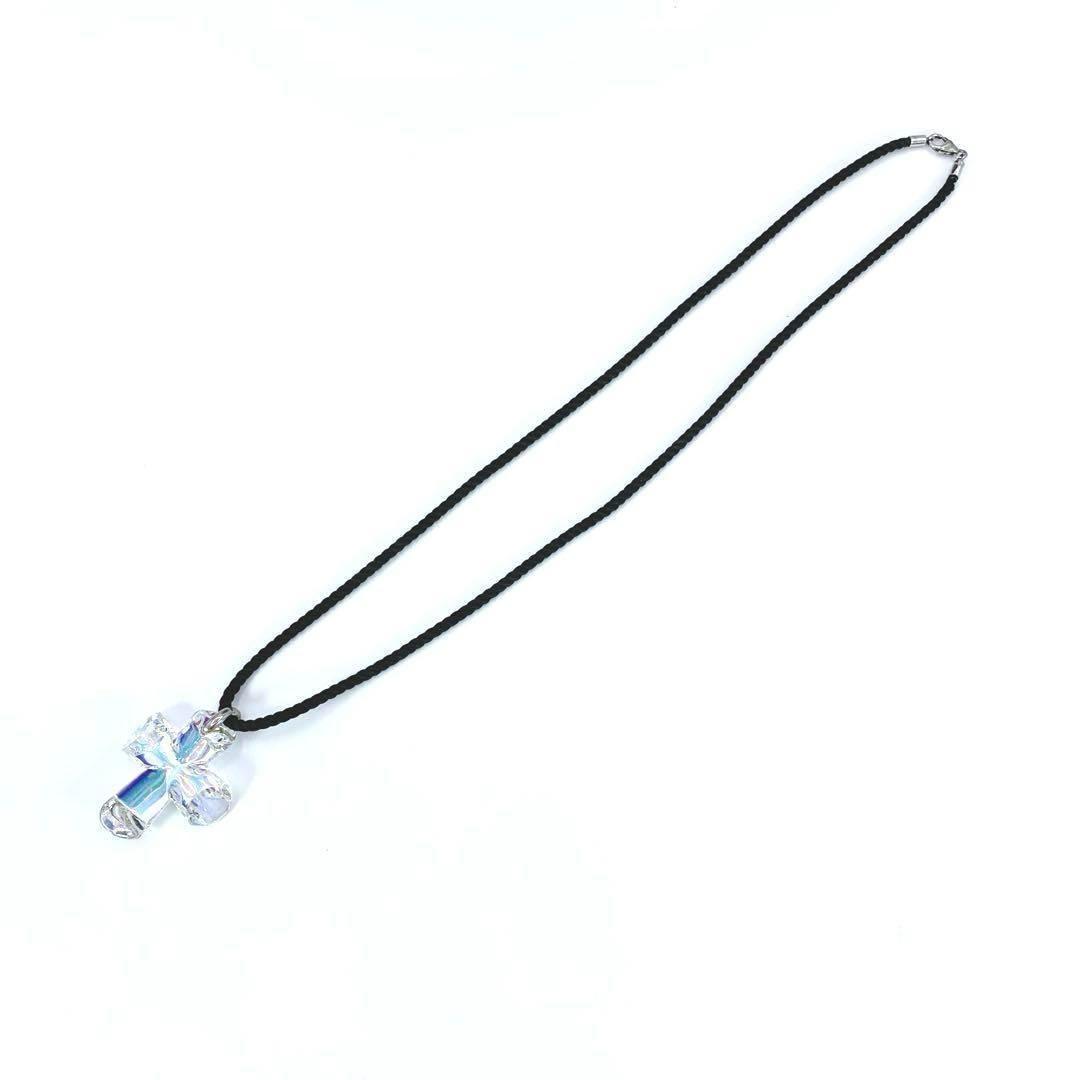 Baccarat　バカラ　ネックレス　エデン　イリゼ　クリア　クロス　十字架