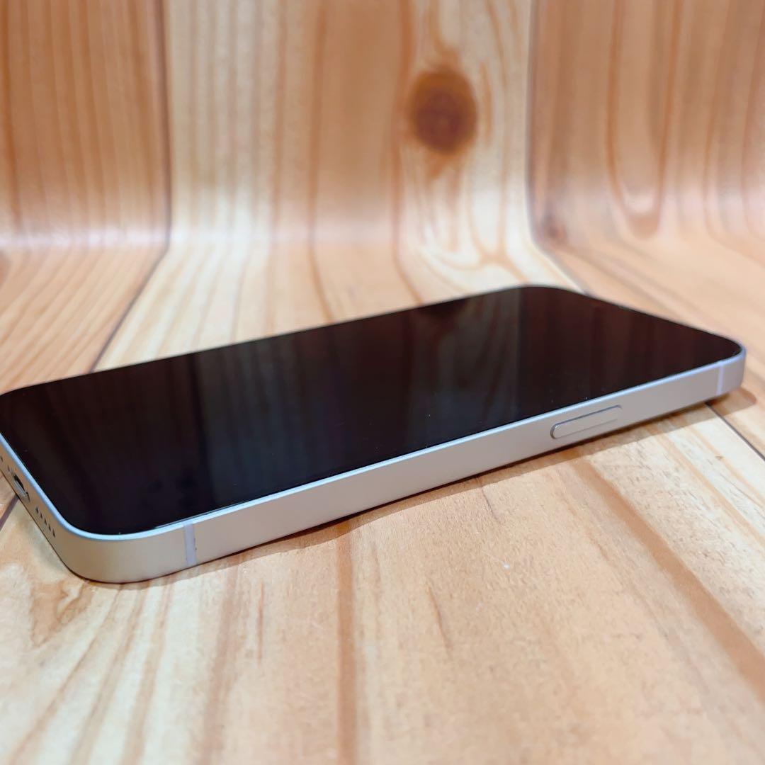 SIMフリー 本体 iPhone 13 128GB ホワイト 536 電池新品