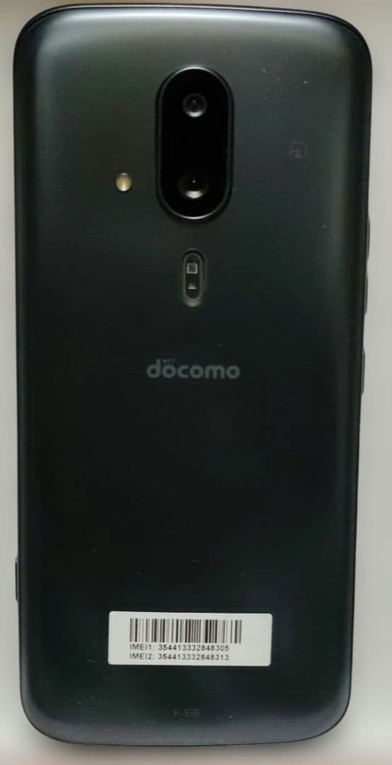 docomo らくらくスマートフォンF-53E ネイビー ケース付