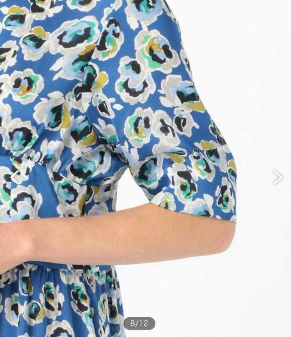 最終値下げ★TOMORROWLAND フラワープリント マキシワンピース