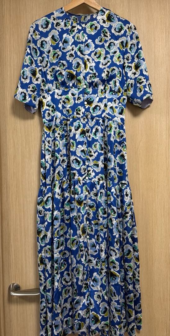 最終値下げ★TOMORROWLAND フラワープリント マキシワンピース