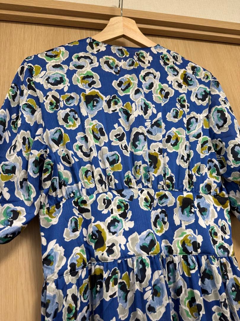 最終値下げ★TOMORROWLAND フラワープリント マキシワンピース