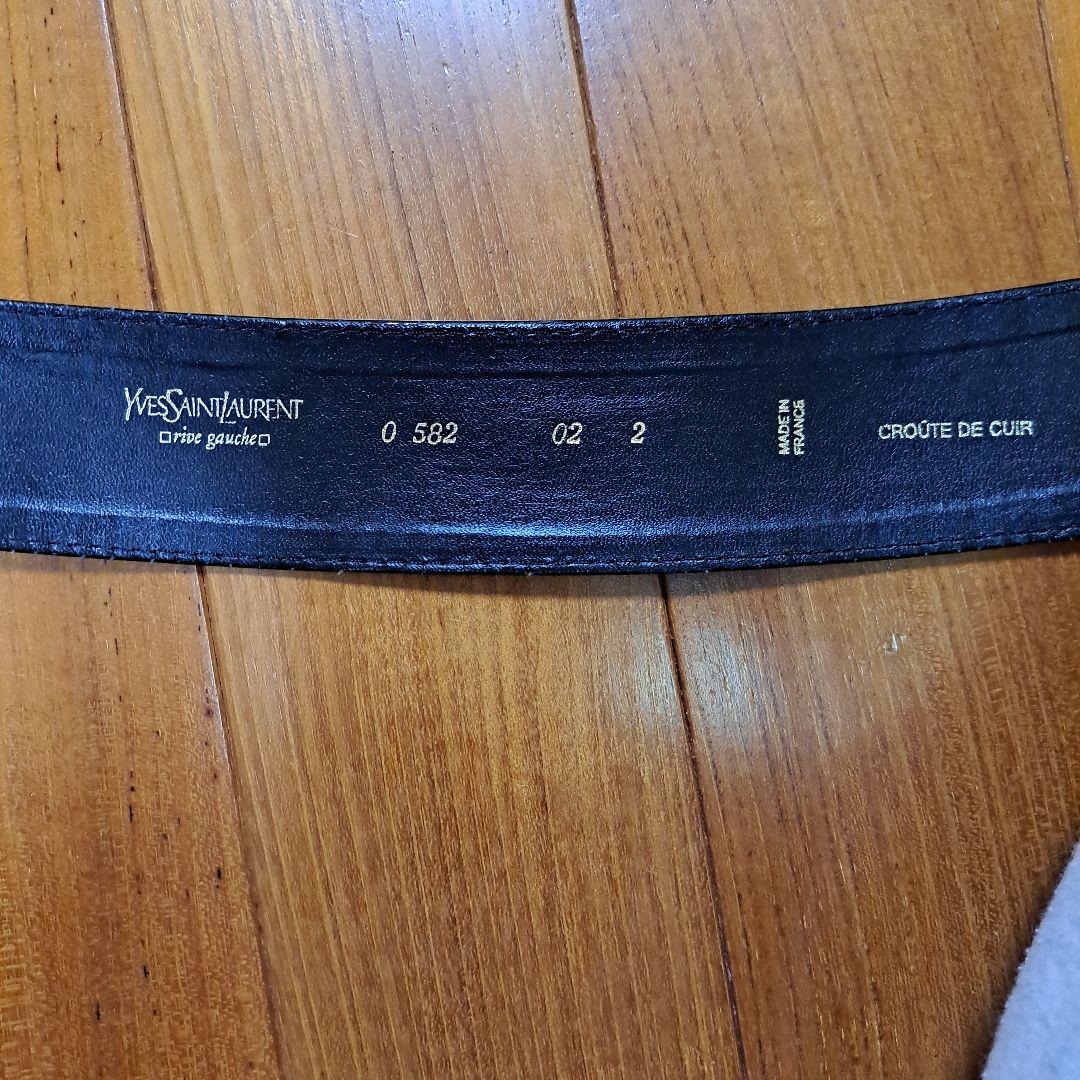 イブサンローラン　リブゴーシュ　エナメルベルト