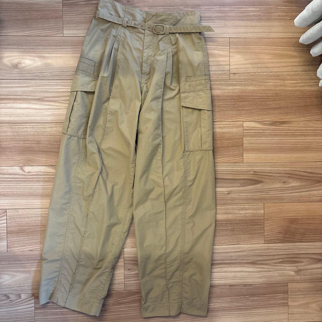 name kurogouchi ワイドパンツ ベージュ サイズ2